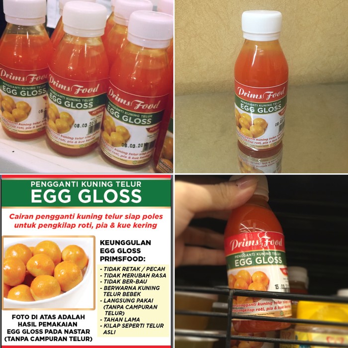 

Egg Gloss 140Ml Kilap Kilat Primsfood Nastar Pia Roti Kuning Telur