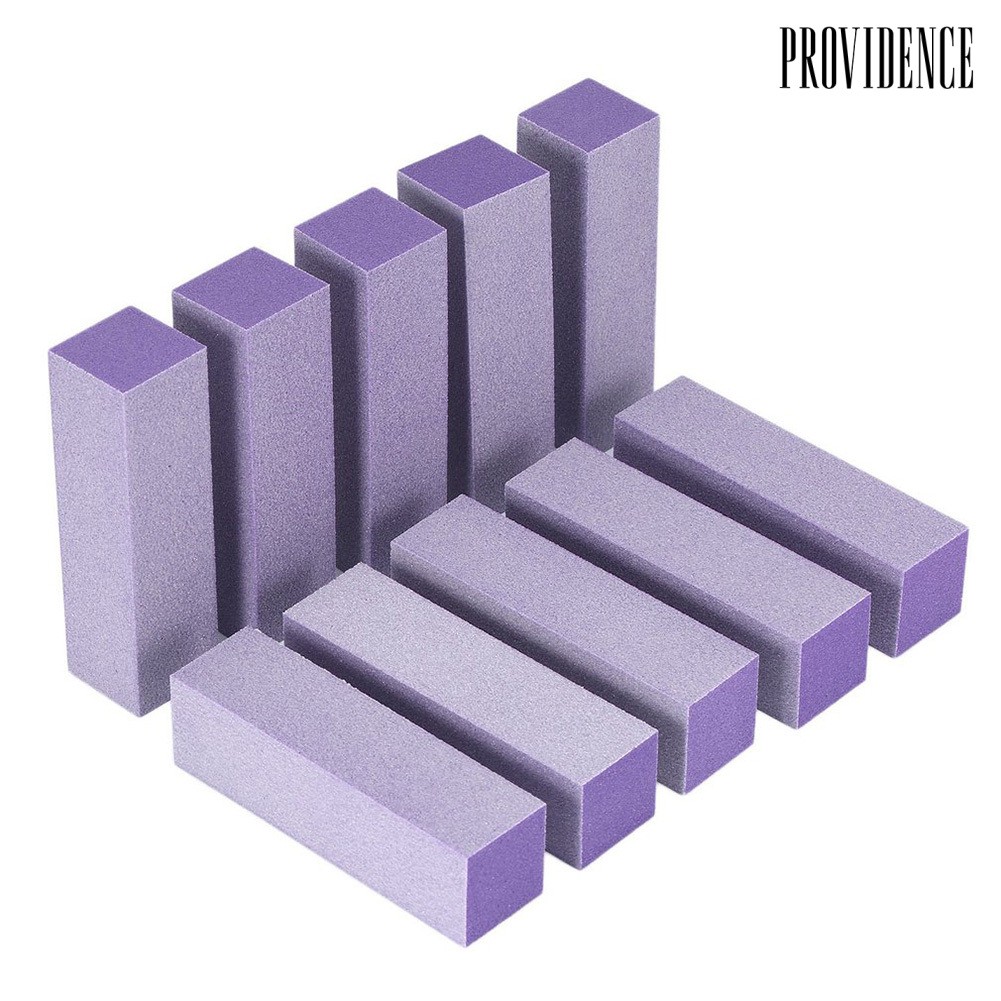 Providence 10 Pcs Buffer Buffing Sanding Files Manicure Polish Tool Nail Art File Blocks