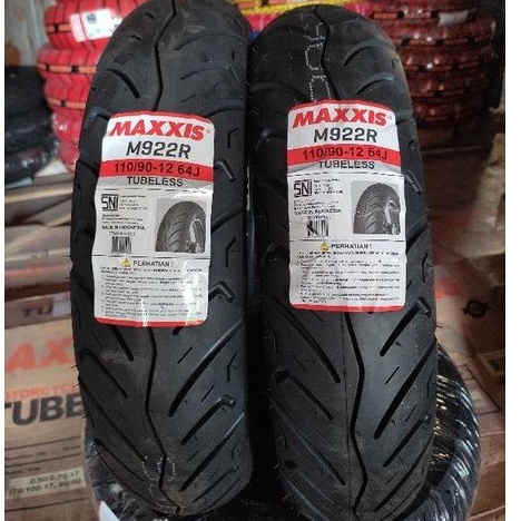 Ban Tubeless motor matic ring 12 110/90 Maxxis M922R