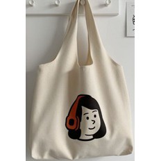 NEW Totebag Vintage Populer Tas Tote BIG-Earphone