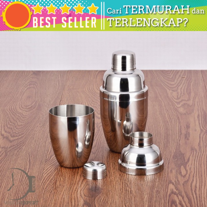 SHAOYE Cocktail Shaker Bartender Boston Style Stainless Steel 750ml - JJ60048 - Silver