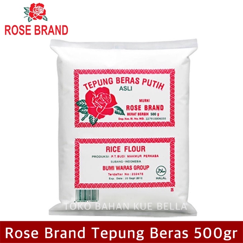 

TEPUNG BERAS Rose Brand 500GR