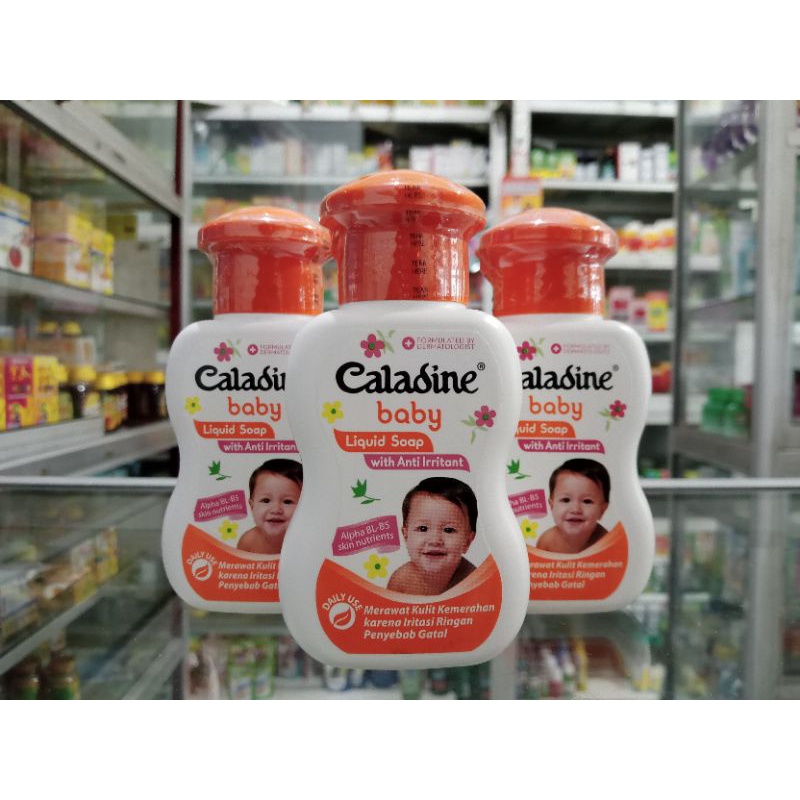 CALADINE BABY LIQUID SOAP WITH ANTI IRRITANT 110 ML - ED 06/2026