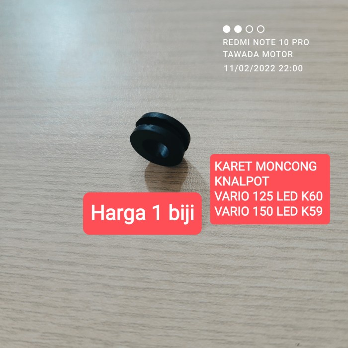 KARET TUTUP MONCONG KNALPOT HONDA VARIO 125 K60 VARIO 150 K59