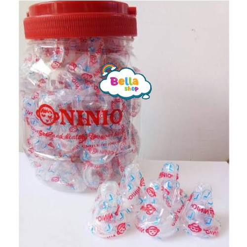 Ninio Dot Silicon Dot Botol Susu Bayi Deluxe Seri SML- BELLA SHOP