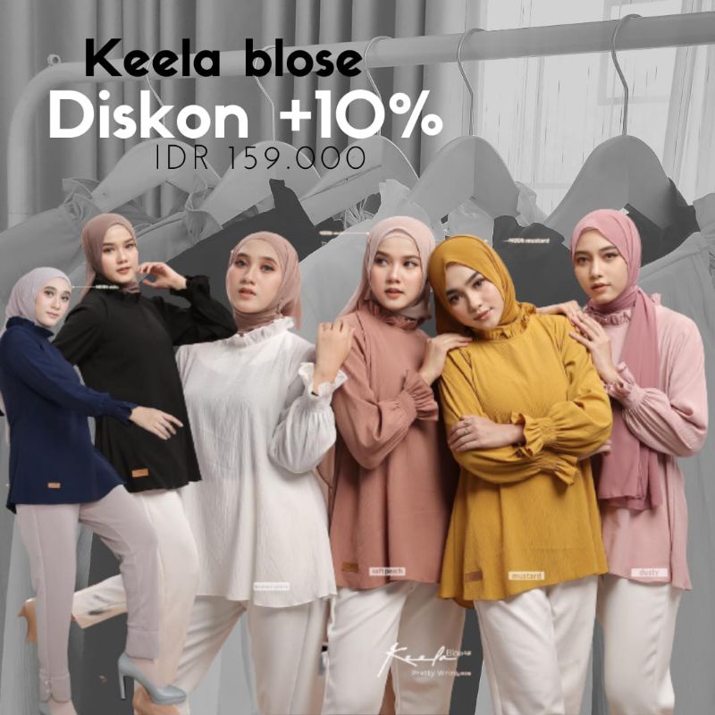 BLOUSE TERBARU TERLARIS  by nadhera luxury