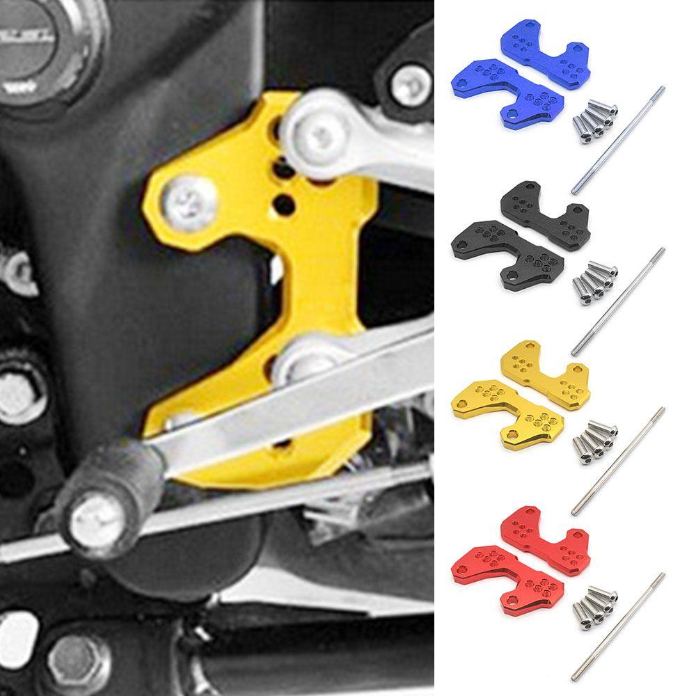 Populer Base Foot Pegs Rear Adjustable Pedal Code Aksesoris Motor Pengangkat Kaki Untuk YAMAHA YZF R3 R25