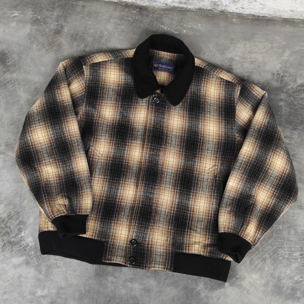 Jaket vintage celana kaos varsity sukajan hoodie crewneck second Veterano Pattern Flannel like Dog T