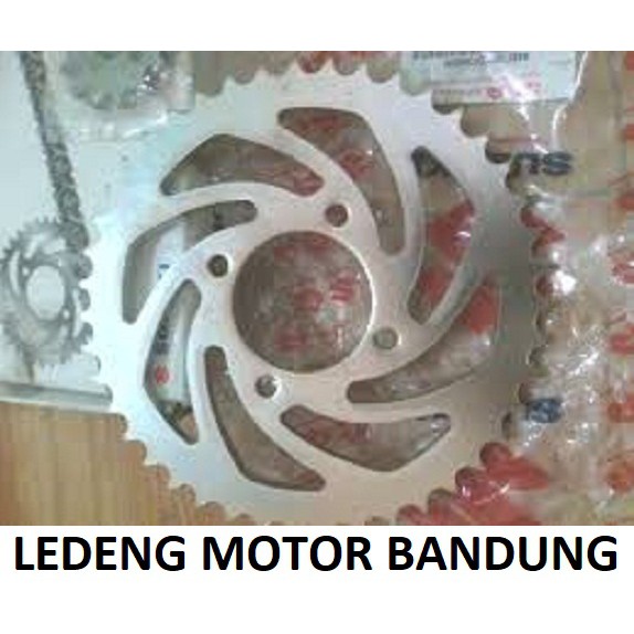 Gear Set Satria FU Rantai Komplit GirSet Depan Belakang Original SGP