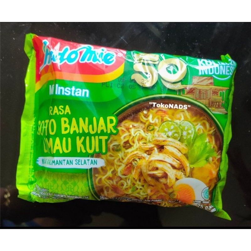

MURAH BANGET 1 Dus Indomie Soto Banjar Limau Kuit