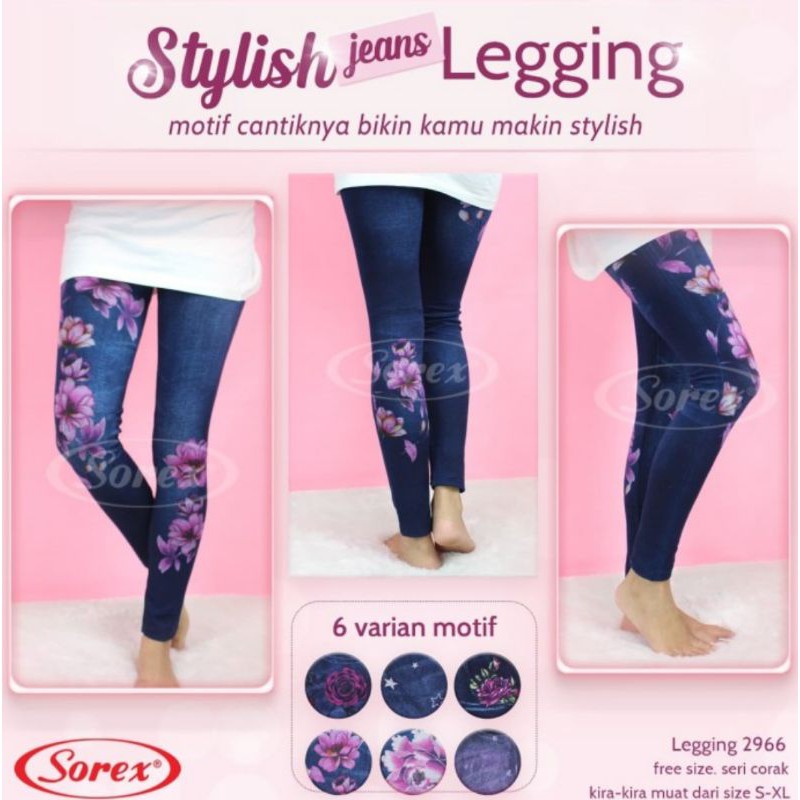 Celana legging lejing Sorex 2699