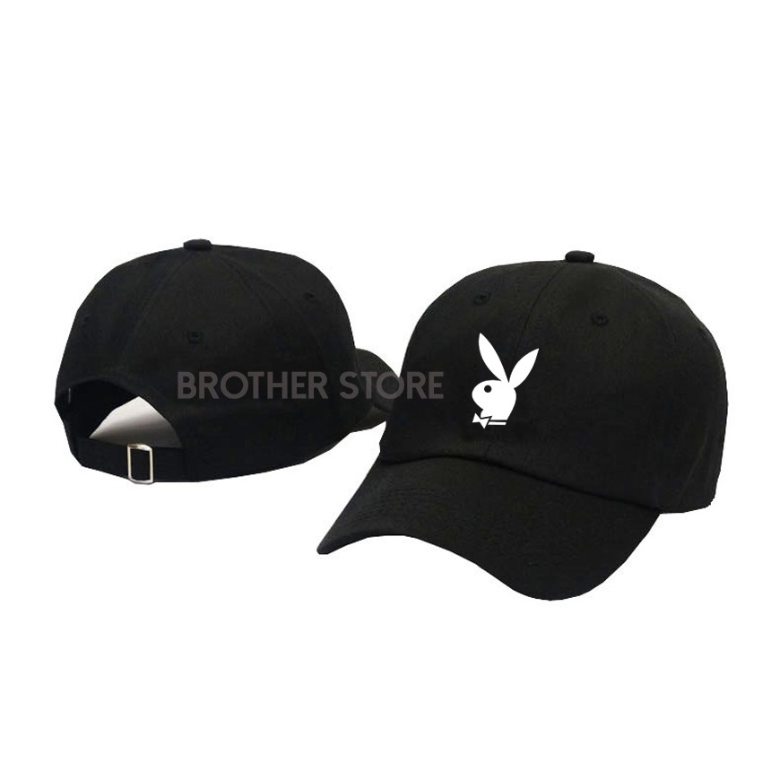 TOPI PLAYBOY TOPI BASEBALL PLAYBOY BLACK PREMIUM