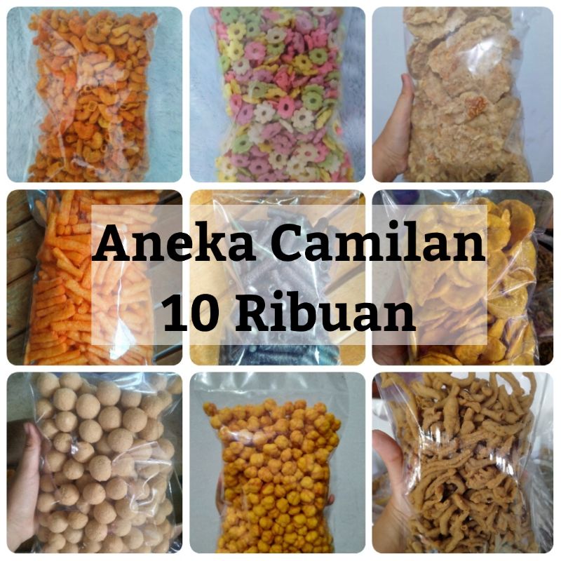 

Aneka snack camilan 10.000 | camilan murah | camilan kiloan snack kiloan