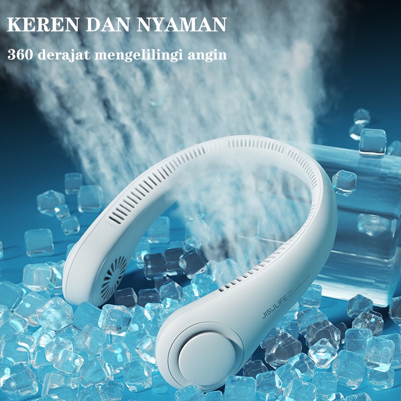 ❤Freedom❤ - Kipas angin mini leher usb/portabel/siswa/tanpa daun/musim panas