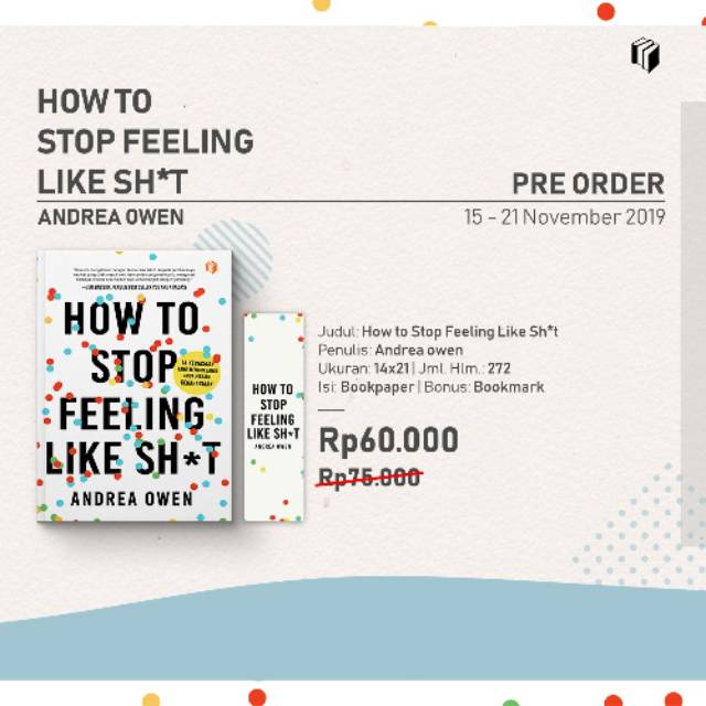How To Stop Feeling Like Shit Shopee Indonesia