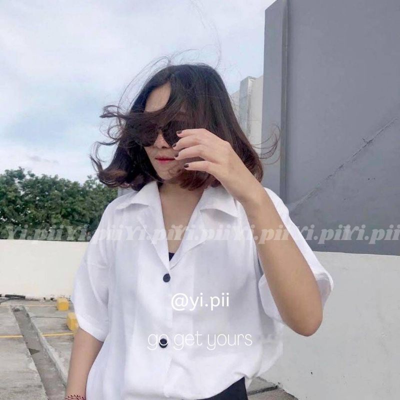 KEMEJA OVERSIZE PUTIH