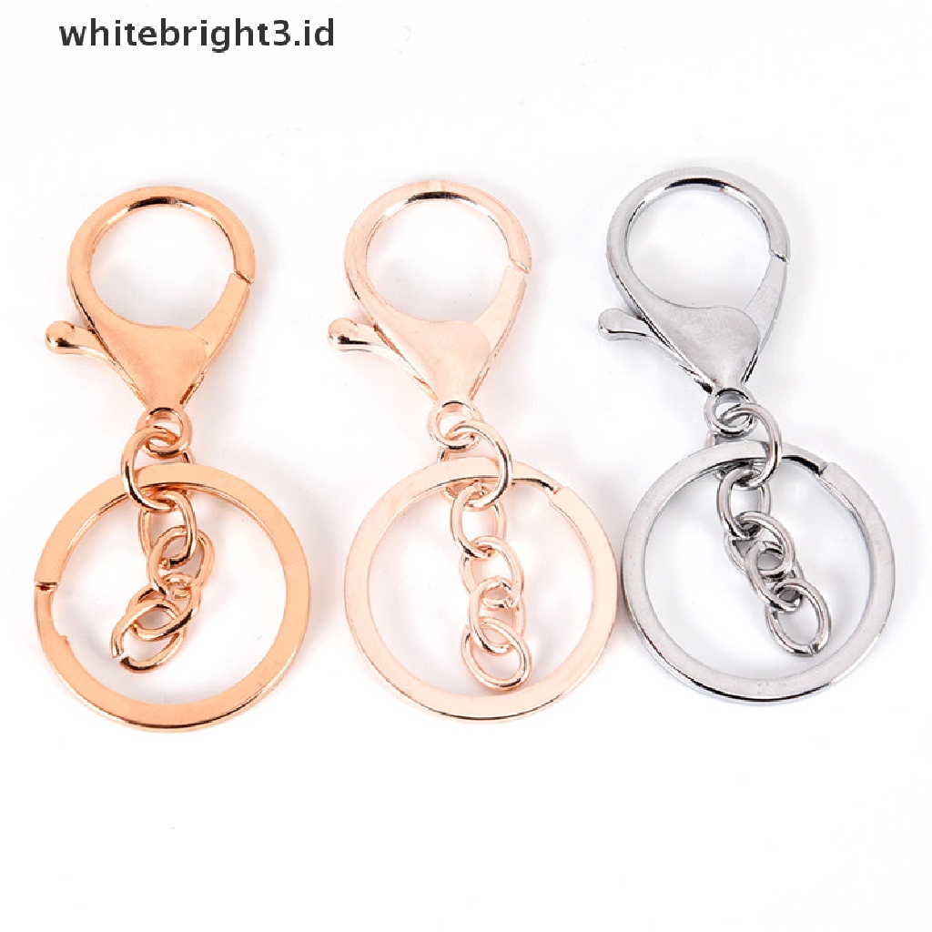 (whitebright3.id) 10pcs Gantungan Kunci Lobster DIY