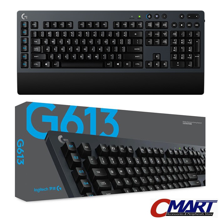Logitech G613 Wireless Mechanical Gaming Keyboard - 920-008402