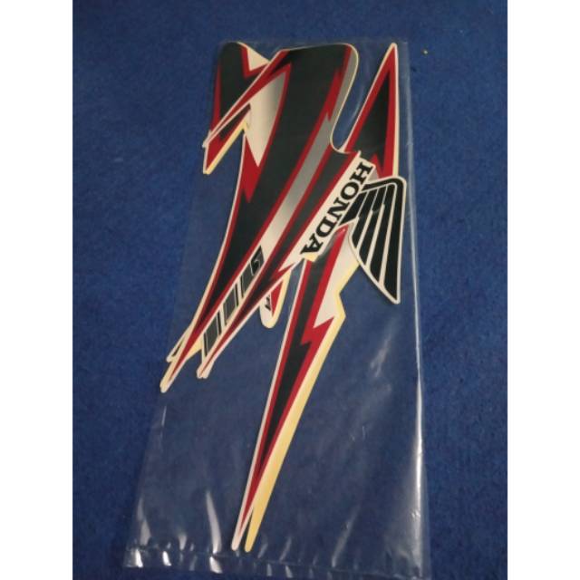 striping sticker tiger revo 2011 - 2012