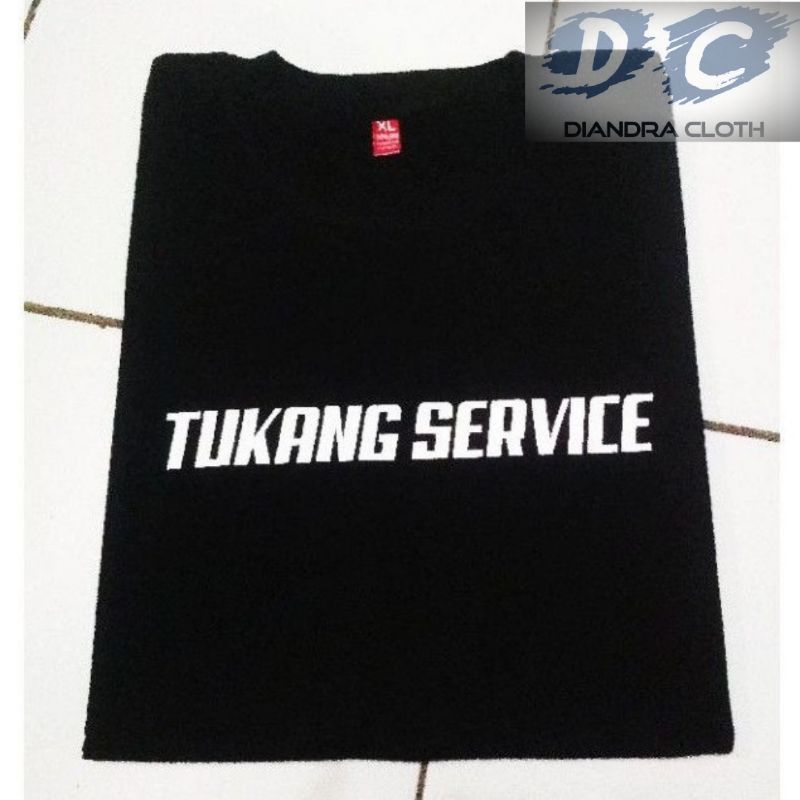 Baju Tshirt Kaos Tukang Service || baju HP || Teknisi Done
