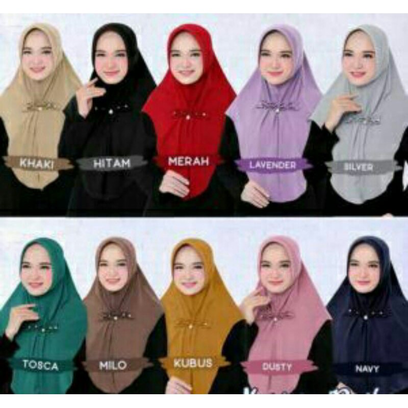 Hijab Insta Marissa / Jilbab Instan Murah/Hijab Instan-1
