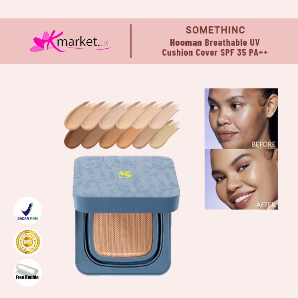 SOMETHINC Hooman Breathable UV Cushion Cover SPF35 PA++++