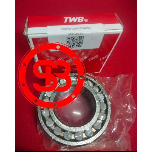 Spherichal Roller Bearing 22210 CAKW33C3 TWB