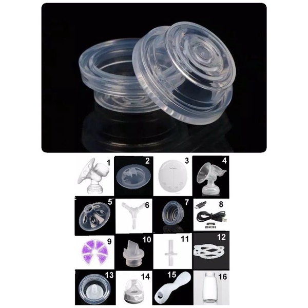 Diafragma Silicone Valve Silikon Membran Karet Spare Part Pompa ASI Real Bubee Breast Pump P28