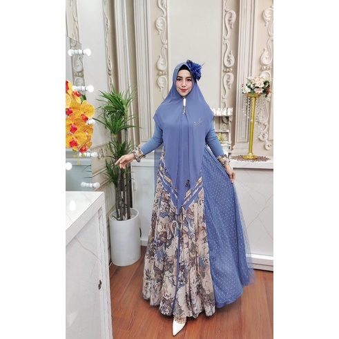 Set syari Yumna Series By AZZAHRA