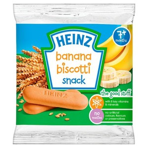 Heinz Biscotti Banana Snack Bayi / Biskuit Bayi / Cracker Bayi 60 gr