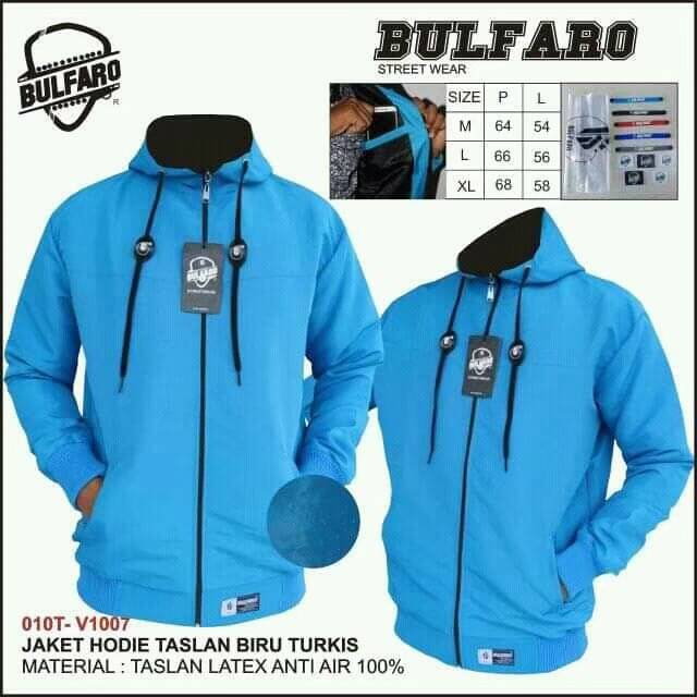 JAKET PRIA ANTI AIR WATERPROOF POLOS ORIGINAL BULFARO