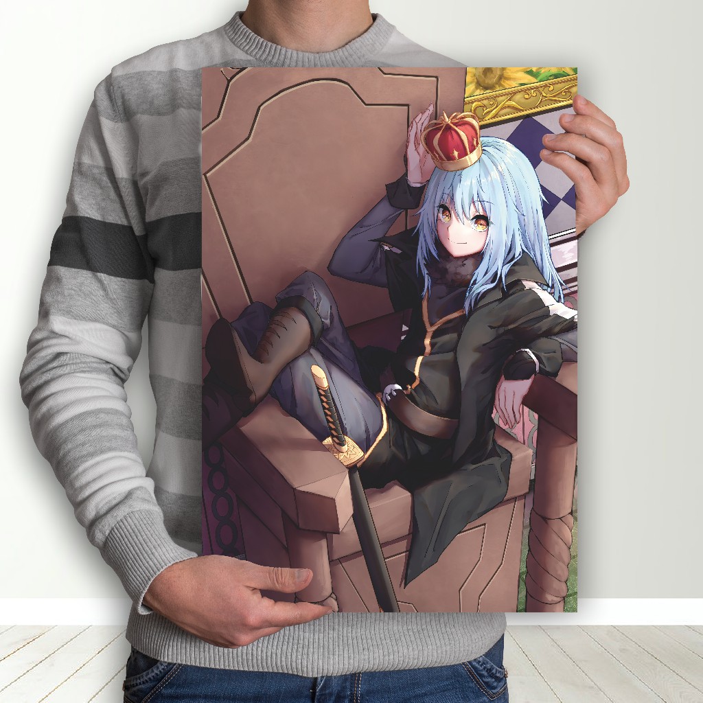 Poster Tensei Shitara Slime Datta Ken Tensura Size A3+ Anime Rimuru Shion Milim Benimaru Shuna-4 Rimuru