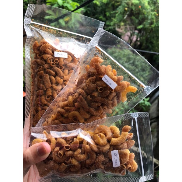 

makaroni pedas asin pouch 60gr