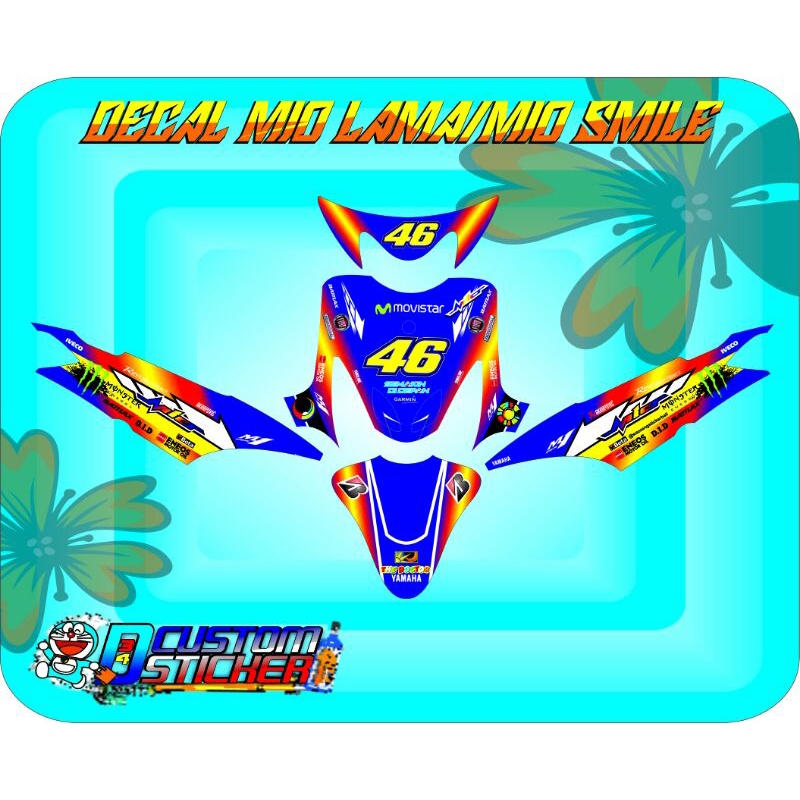 Decal mio sporty decal mio lama decal mio smile