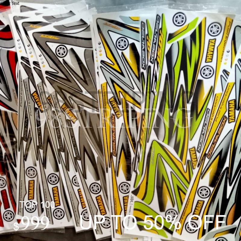 STIKER STRIPING VARIASI VIXION OLD  FZ 150 i
