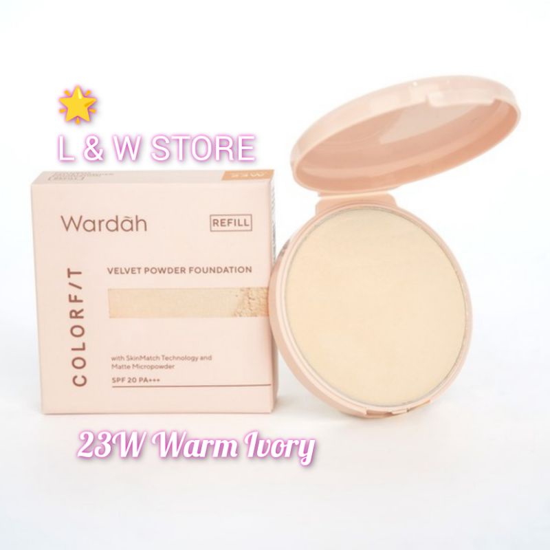 Wardah Colorfit Velvet Powder Foundation (Refill)