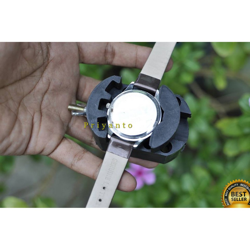 Holder casing case jam tangan untuk service dan ganti battery