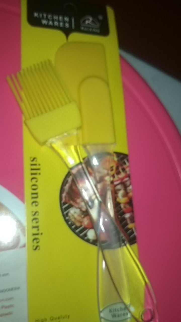 Paket Kuas Silicone Dan Solet Silicone Model Kecil