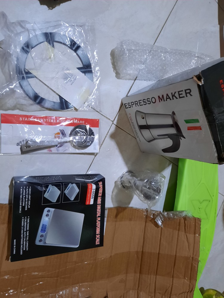 Moka Pot Stainless 6 Cup Mokapot Espresso Coffee Maker Pembuat Kopi