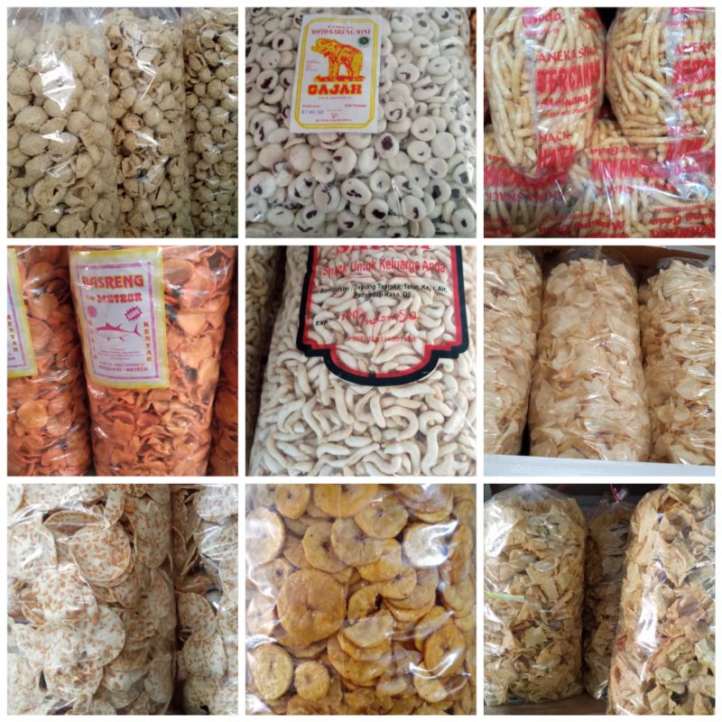 

MAKANAN RINGAN 1KG/CAMILAN/SNACK