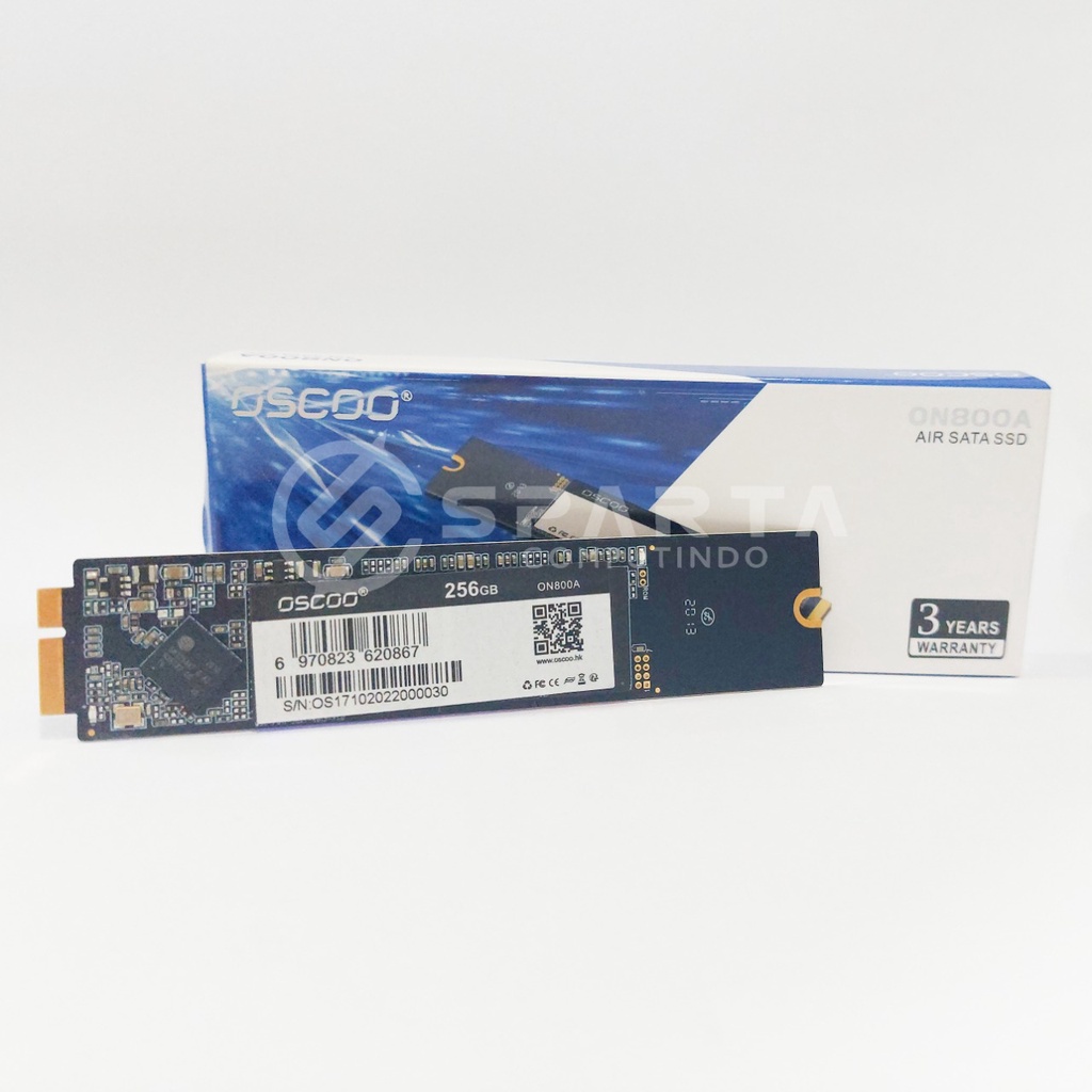 SSD OSCOO ON800A PCIE FOR APPLE (2010 AND 2011)256 GB Garansi 3 Tahun