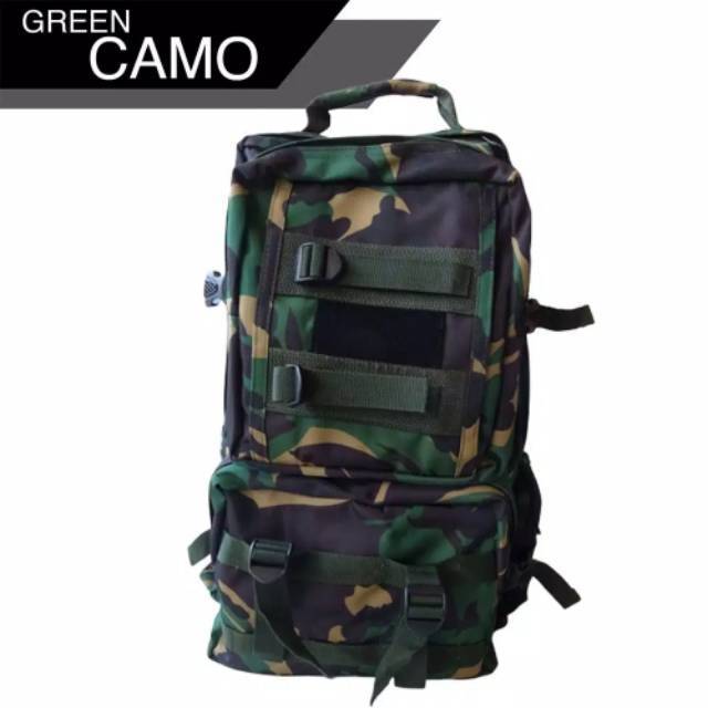 MT Tas ransel militer lebanon besar premium army bag loreng tni polri