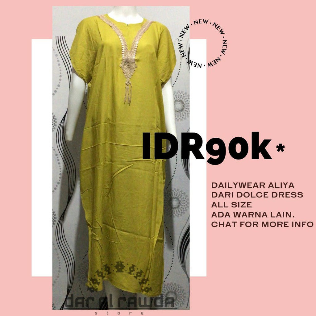 Dress ALIYA Daster By Dolce Ori