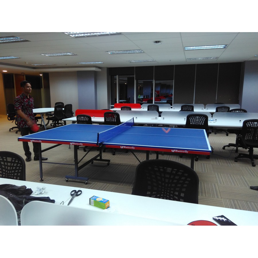 Meja Pingpong / Tenis Meja Lokal Bahan MDF 18 mm