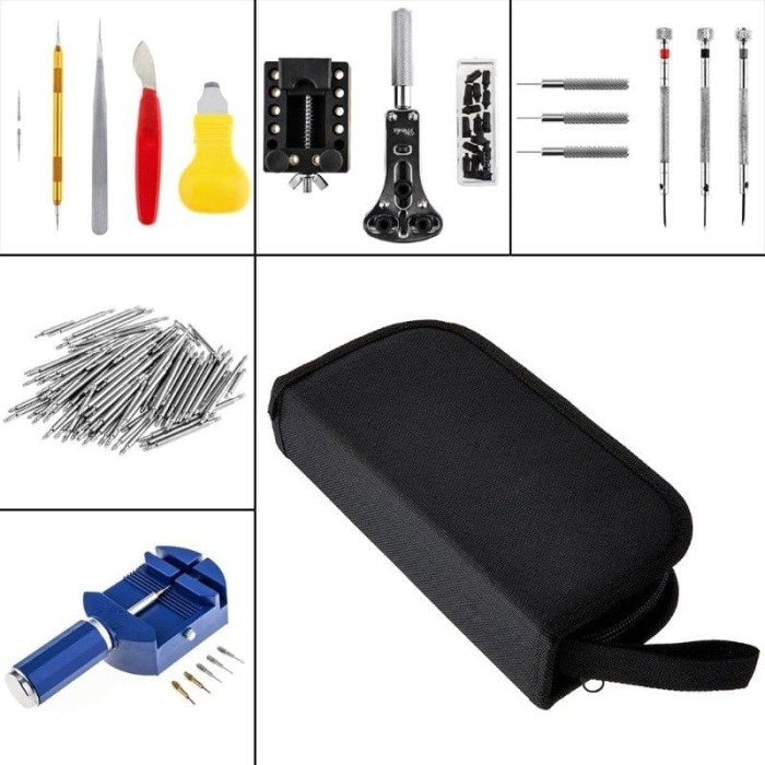 Alat Service Reparasi Jam Tangan / Jackly Watch Repair Tool Kit Set