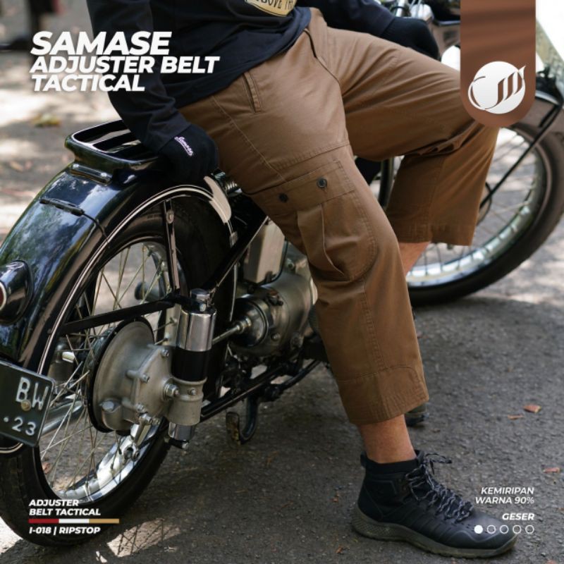 Sirwal Samase / Celana - Sirwal Adjuster Belt Tactical I 018 Light Brown - Ripstop