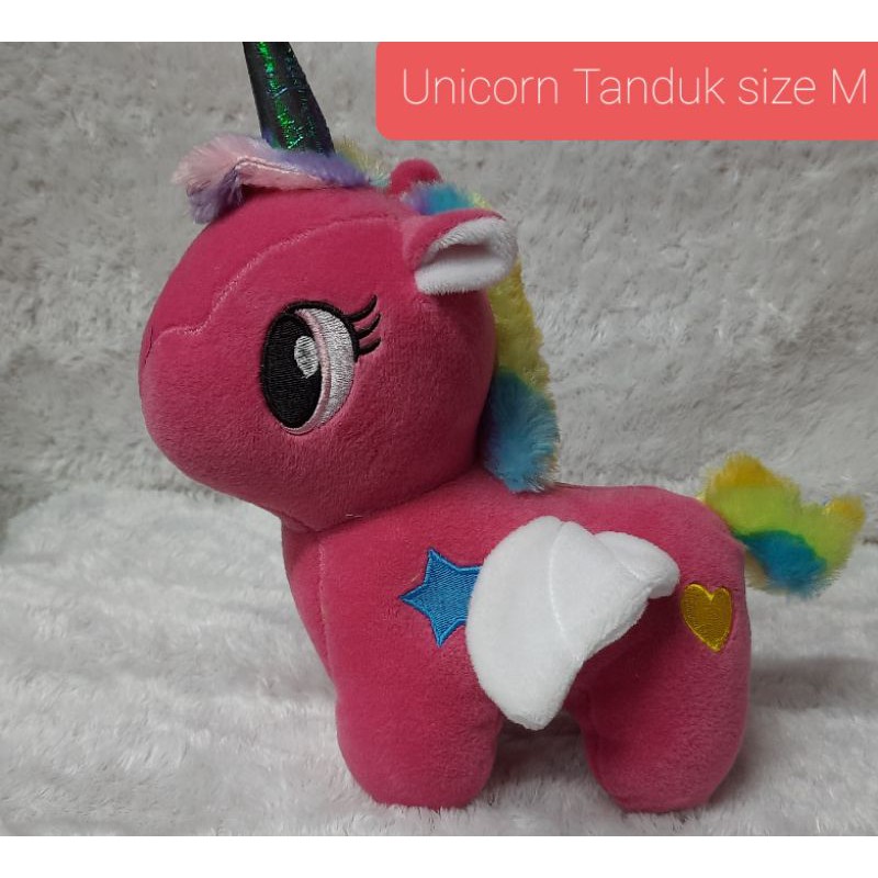 Boneka murah Unicorn M (kudaponi)