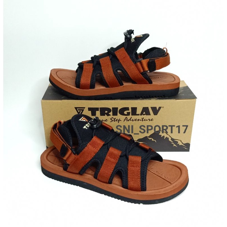 SANDAL GUNUNG SPIDER TRIGLAV MERAH BATA  100%ORIGINAL PRIA & WANITA / SANDAL GUNUNG