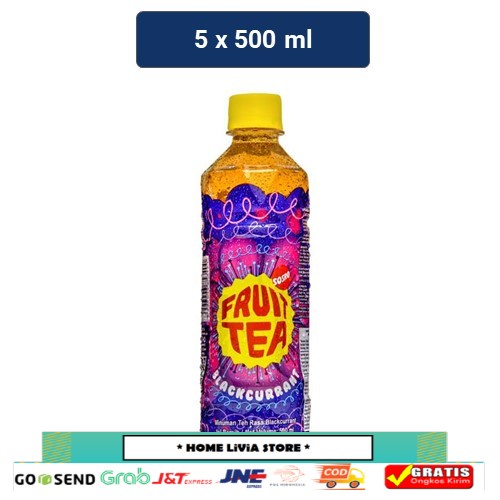

Sosro Fruit Tea Blackcurrant 5 x 500 mL