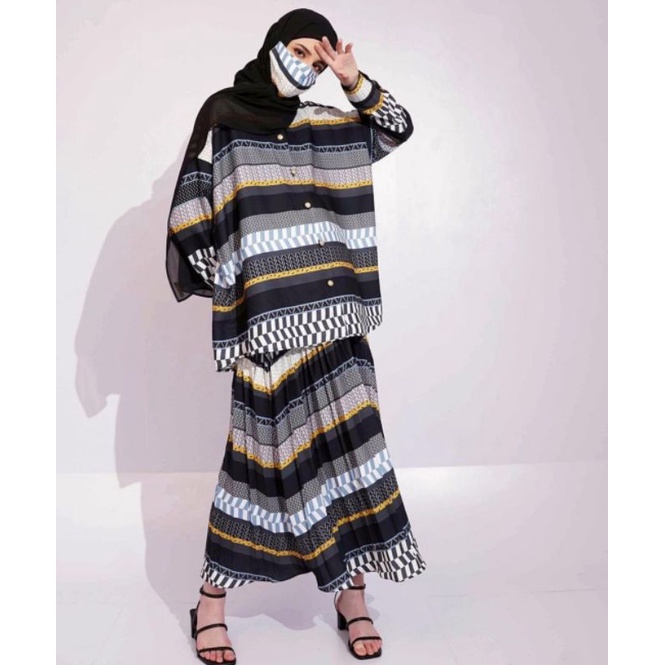 Abhia 1 set top skirt vivi zubedi